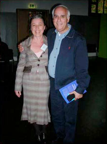 Christel Lenz und Fred Gallo beim internationalen  Kongress zur Energiepsychologie 2007